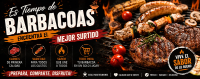 🔥 Es Tiempo de Barbacoas 🔥