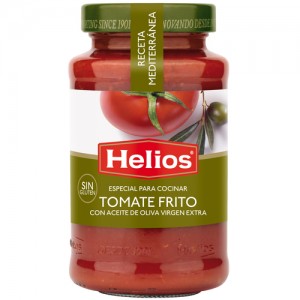 TOMATE FRITO MEDITERRÁNEO CON ACEITE DE OLIVDA VIRGEN EXTRA HELIOS 560 G TOMATE FRITO MEDITERRÁNEO CON ACEITE DE OLIVDA VIRGEN EXTRA HELIOS 560 G