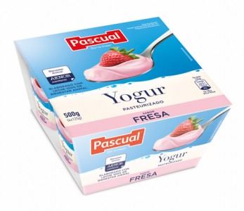 YOGUR SABOR FRESA PASCUAL 4 X 125 G YOGUR SABOR FRESA PASCUAL 4 X 125 G