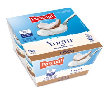 YOGUR SABOR COCO PASCUAL 4 X 125 G YOGUR SABOR COCO PASCUAL 4 X 125 G