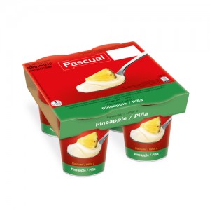 YOGUR SABOR PIÑA 4 x 125 G YOGUR SABOR PIÑA 4 x 125 G