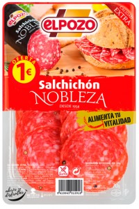 SALCHICHÓN NOBLEZA ELPOZO 70 G SALCHICHÓN NOBLEZA ELPOZO 70 G