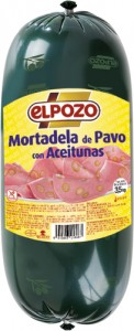 MORTADELA DE PAVO CON ACEITUNAS ELPOZO MORTADELA DE PAVO CON ACEITUNAS ELPOZO