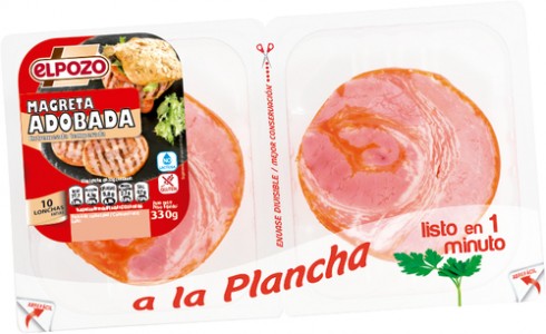 MAGRETA ADOBADA SIN LACTOSA ELPOZO 330 G MAGRETA ADOBADA SIN LACTOSA ELPOZO 330 G