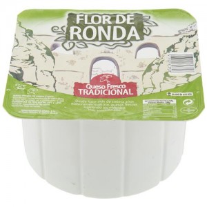 QUESO FRESCO TRADICIONAL FLOR DE RONDA TARRINA 1.70 kg QUESO FRESCO TRADICIONAL FLOR DE RONDA TARRINA 1.70 kg
