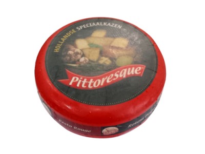 QUESO GOUDA AL PESTO ROJO PITTORESQUE QUESO GOUDA AL PESTO ROJO PITTORESQUE