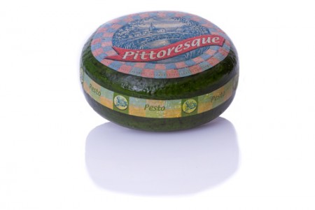 QUESO GOUDA PESTO VERDE PITTORESQUE QUESO GOUDA PESTO VERDE PITTORESQUE