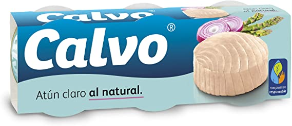 ATÚN CLARO AL NATURAL CALVO ATÚN CLARO AL NATURAL CALVO