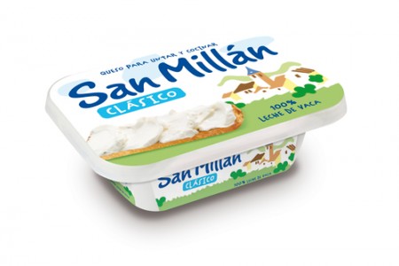 Queso crema SAN MILLAN NATURAL 150 GR Queso crema SAN MILLAN NATURAL 150 GR