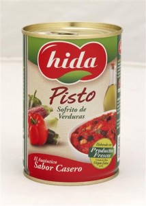 PISTO - FRITADA DE VERDURAS HIDA 400 G PISTO - FRITADA DE VERDURAS HIDA 400 G