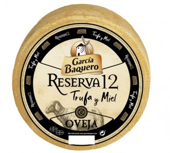 QUESO DE OVEJA RESERVA 12 MIEL+TRUFA GARCÍA BAQUERO QUESO DE OVEJA RESERVA 12 MIEL+TRUFA GARCÍA BAQUERO