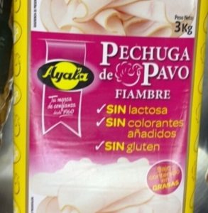 FIAMBRE DE PECHUGA PAVO SANDWICH AYALA FIAMBRE DE PECHUGA PAVO SANDWICH AYALA