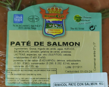 RIMICOL PATE CON SALMON RIMICOL PATE CON SALMON