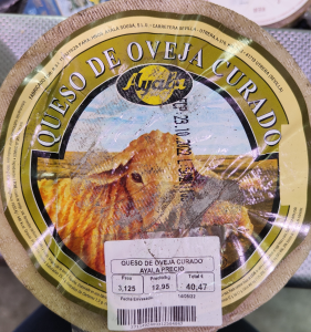 QUESO DE OVEJA CURADO AYALA QUESO DE OVEJA CURADO AYALA