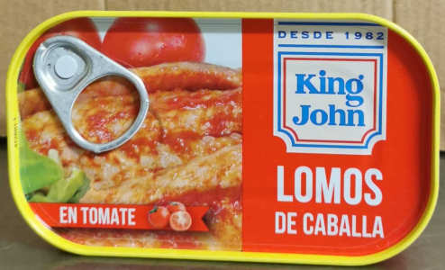 LOMOS DE CABALLA EN TOMATE KING-JOHN LOMOS DE CABALLA EN TOMATE KING-JOHN